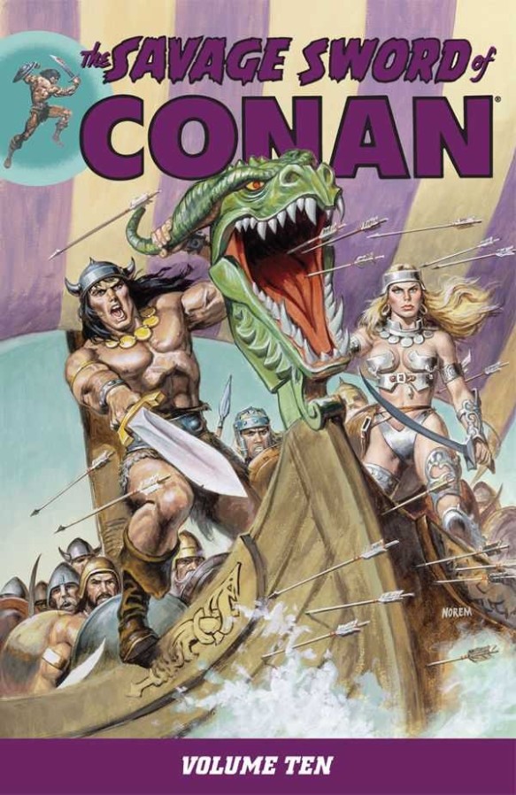 52 New Books Xliv The Savage Sword Of Conan Volume 10